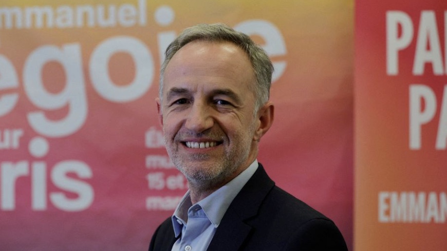Emmanuel Gr&eacute;goire, frontrunner in the Paris mayoral election
